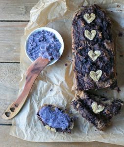 Blueberry-banana-bread-with-blueberry-coconut-butter - My Berry Forest