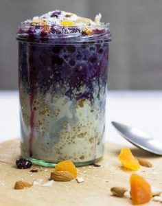 Quinoa Porridge with Blueberries - Hurry the Food Up
