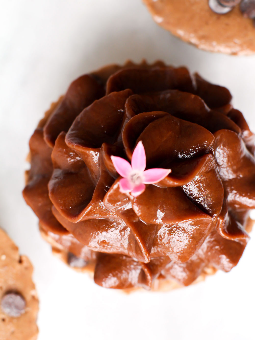 Double Chocolate Ice Cream Cupcakes | Vegan, Gluten-Free, Fruit-Sweetened