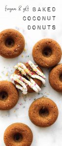 Vegan Baked Coconut Donuts | Gluten-Free & Oil-Free
