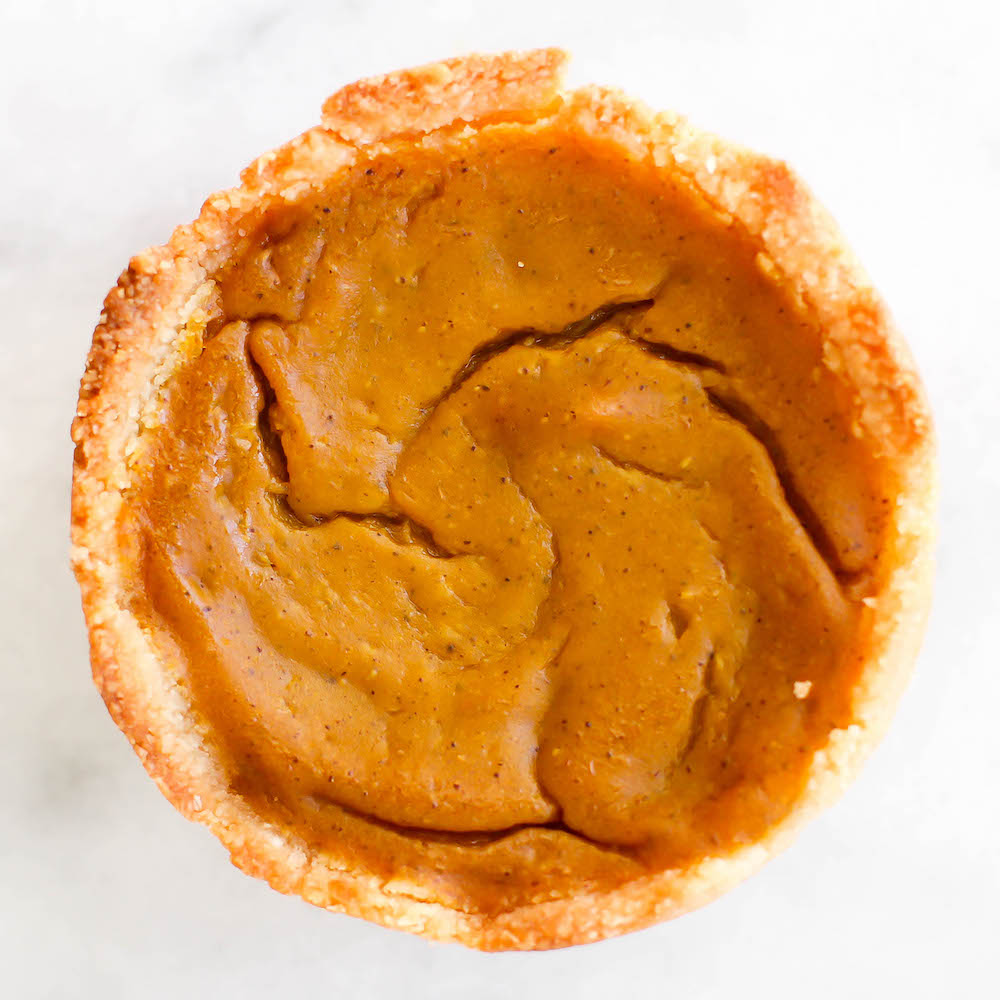 Vegan & Grain-Free Pumpkin Pie Cups