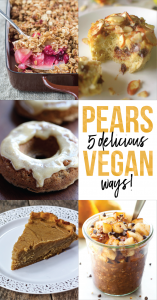 vegan-pear-recipes