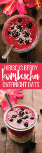 Berry Kombucha Overnight Oats