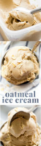 Vanilla Oatmeal Ice Cream {vegan, fruit-sweetened, low-fat}