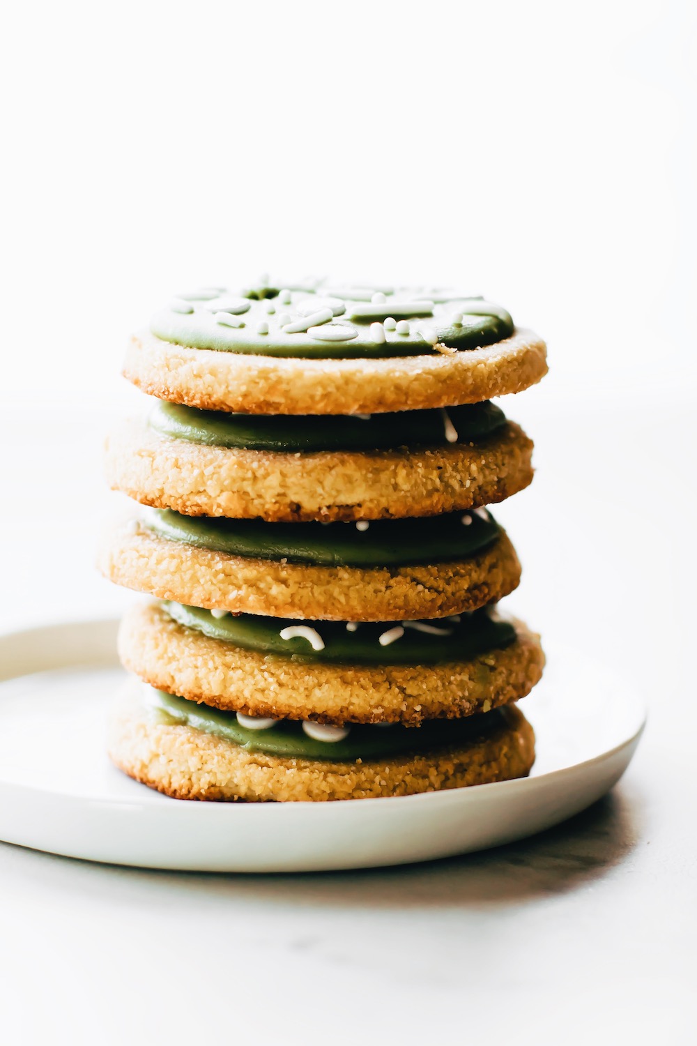 Almond Flour Sugar Cookies {vegan, gluten-free, paleo}