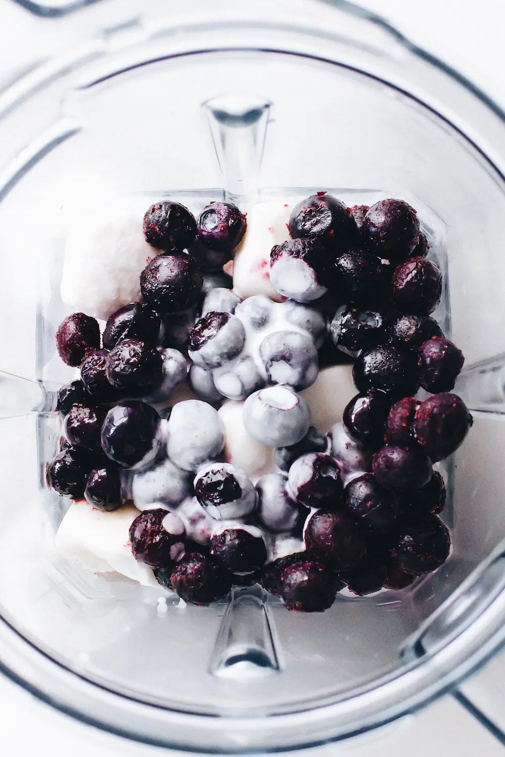 Vegan Blueberry Frozen Yogurt Recipe 
