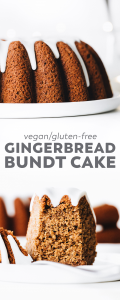 Vegan Gingerbread Bundt Cake