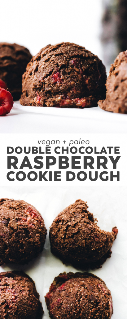 Double Chocolate Raspberry Cookie Dough