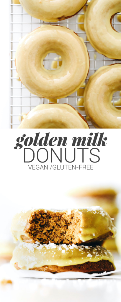 Golden Milk Donuts (vegan + gluten-free)