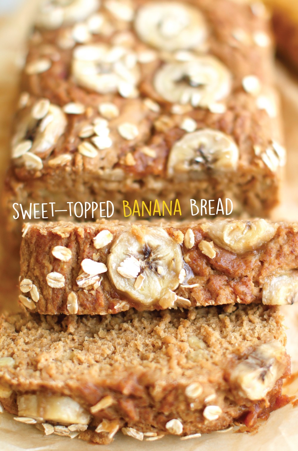 Sweet-Topped Oat Flour Banana Bread | Vegan, Gluten-Free, Oil-Free