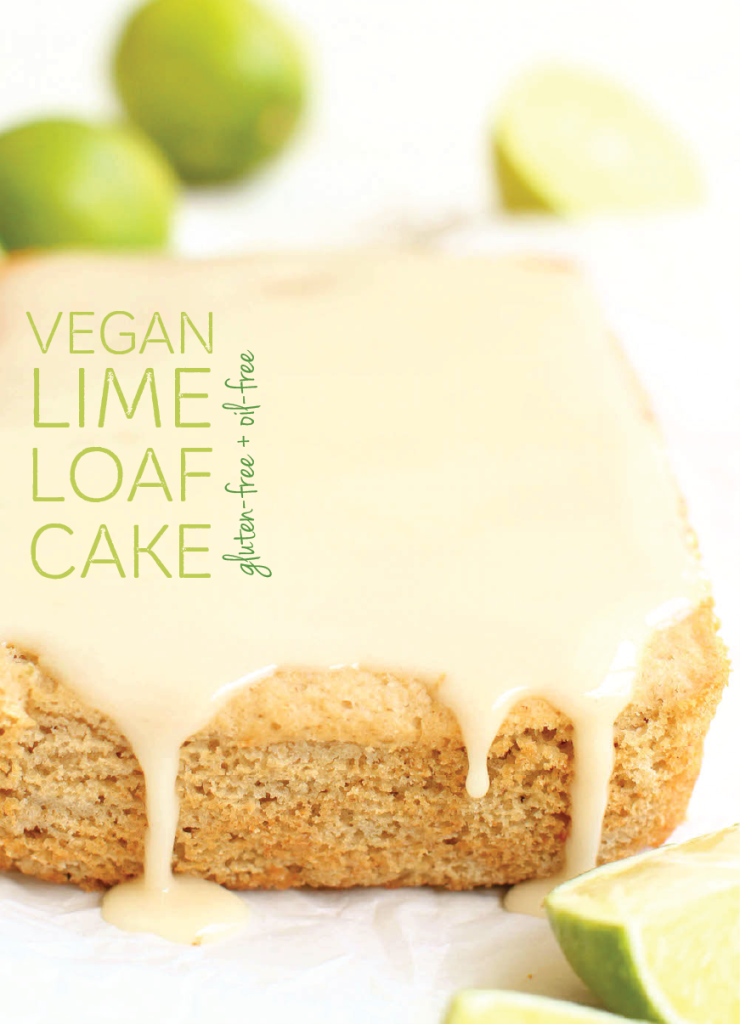 Vegan Lime Loaf Cake - FeastingonFruit.com