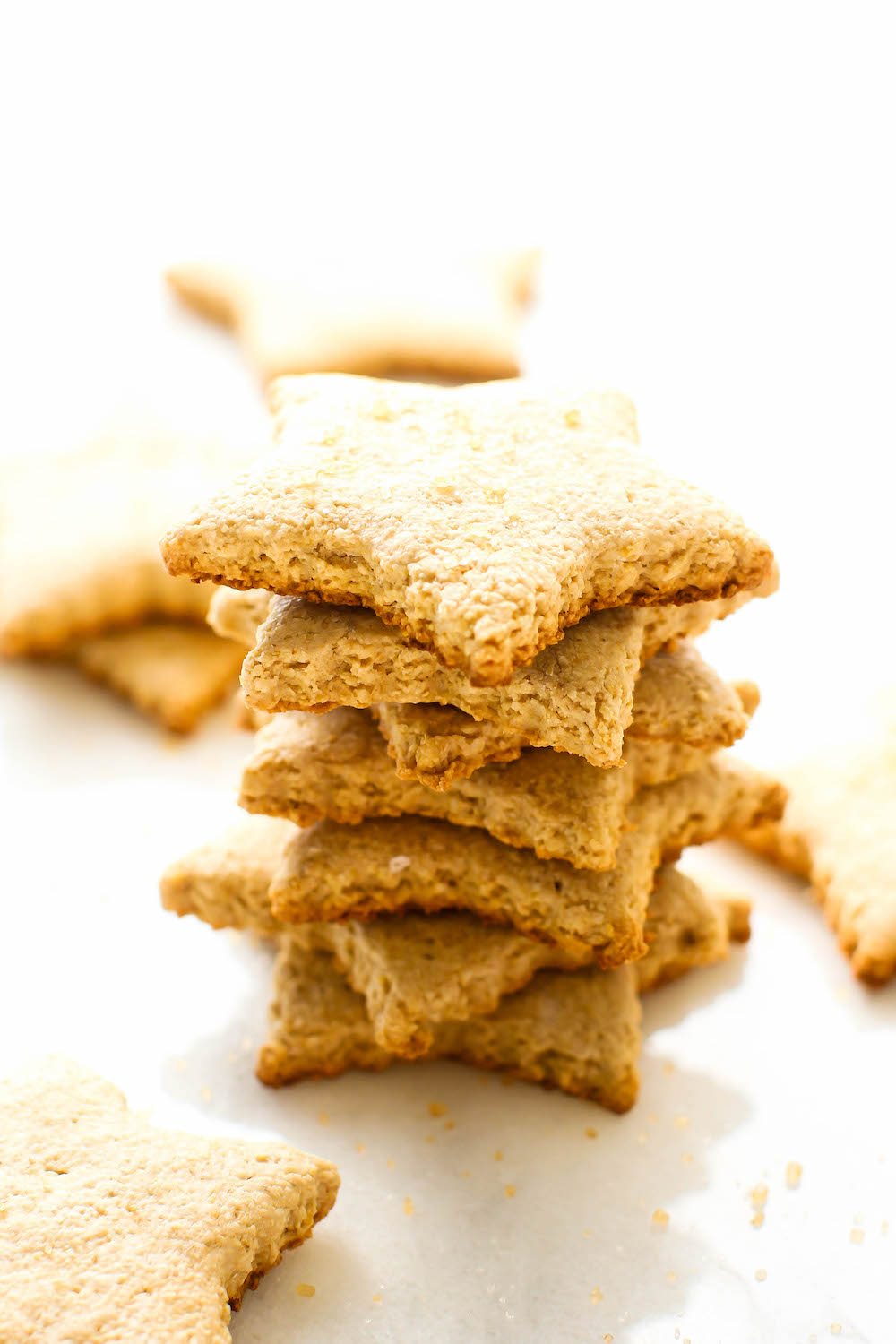 Easy Vegan Sugar Cookies {gluten-free, oil-free, refined sugar-free}