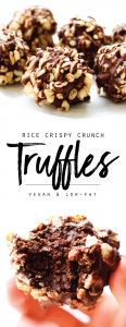 Rice Crispy Crunch Chocolate Truffles