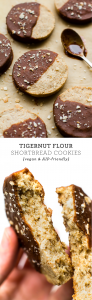 Tigernut Flour Shortbread Cookies {vegan, paleo, AIP}