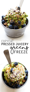 Copycat Pressed Juicery Freeze Greens Recipe {vegan & no banana!}