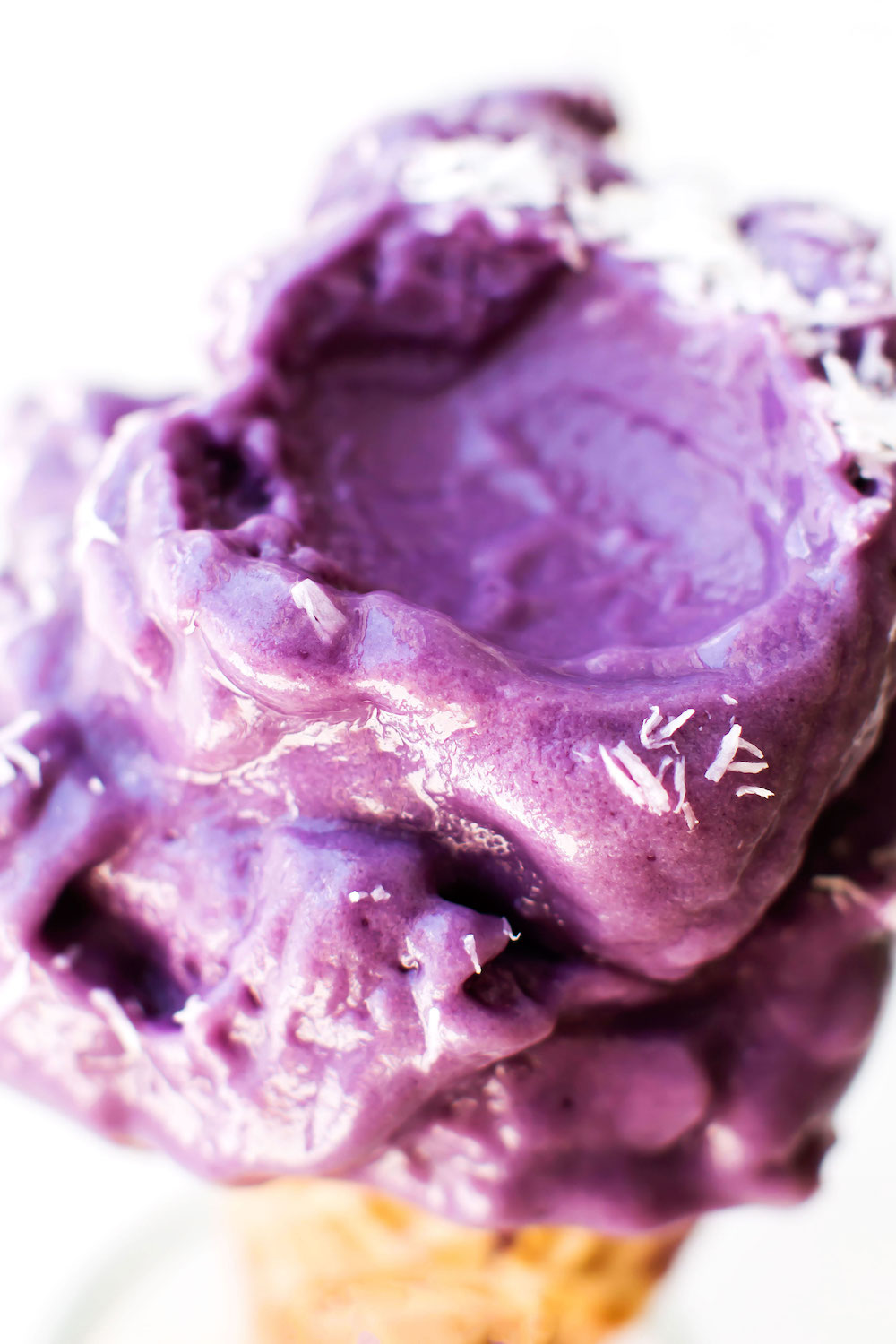 Purple Sweet Potato Ice Cream (vegan, paleo, low-fat)