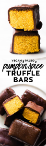Pumpkin Spice Truffle Bars