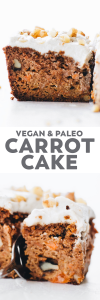 Vegan Paleo Carrot Cake