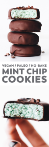 No-Bake Mint Chip Cookies