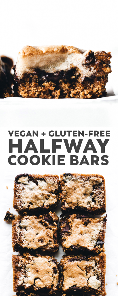 Vegan Halfway Cookie Bars
